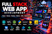 develop full stack web apps