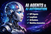 build ai agents, agentic workflows and automation using gpt langchain and API