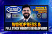 design, redesign, develop a custom wordpress website and business websites