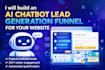 build an ai powered lead capture funnel for your business