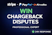 handle stripe and shopify chargeback disputes professionally