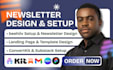 behiiv newsletter setup behiiv website design convertkit setup substack account