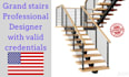design creative staircase concepts and construction drawings for tx, fl, co