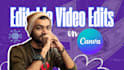 edit your videos on canva with editable template