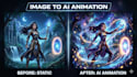 do 3d ai animation image to video creation ai video art