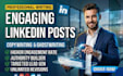write engaging linkedin posts, copywriting and ghostwriting