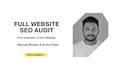 a professional full website SEO audit with actionable fixes