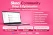 setup skool online community skool community setup skool community manager