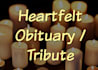 write a heartfelt personalized obituary life tribute