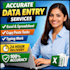 do data entry transcriptions microsoft office logo creating