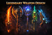 design a custom fantasy weapon or magic artifact