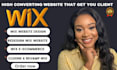design wix website redesign wix website, revamp wix, clone wix website