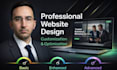 create and customize a modern professional website