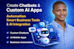 create chatbot custom ai app automation smart business tools and ai integration