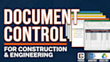 be your expert construction document controller