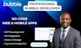 build bubble website, bubble mvp, saas , bubble app developer