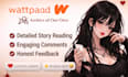 read review comment on wattpad royal road story inkitt ao3 booktok promotion