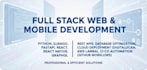 build full stack web and mobile apps with python, django, fastapi, react