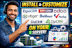 install espocrm, suitecrm, perfex, vtiger, dolibarr civicrm