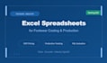 create professional excel spreadsheets for business costing and data tracking