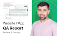 test and review your website or app for UI UX issues and usability bugs