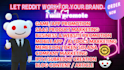 promote saas software, tools, web apps, and online platform via reddit SEO post