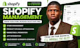 manage your shopify store and optimize design redesign