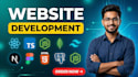 develop a full stack react js or next js website