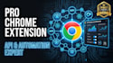 build a chrome extension with advanced automation and API integration