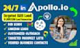 build targeted b2b lead generation and prospect research