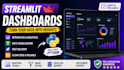 build interactive streamlit dashboards for data analysis and visualization