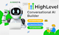 build gohighlevel ai chatbot and ai calling agent for automation