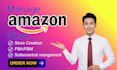 provide amazon seller central management
