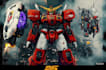 draw anime, sci fi, robot, gundam and mecha concept art