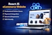 build a responsive react js website with high quality and optimized code