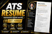 create ats friendly resume CV for job applications