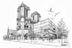 draw architecture and urban design sketches