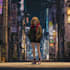 an background anime any in style