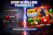 design high CTR gaming youtube thumbnails