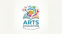 design a professional arts education logo