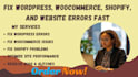 fix wordpress elementor shopify dropshipping  hotelerrors fastcheckout php websi