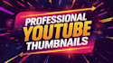 design a professional youtube thumbnail