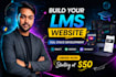 create a full stack lms website with course dashboard and payment system