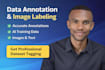 accurate data annotation, image labelling, and ai dataset tagging
