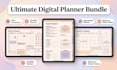 design a hyperlinked planner, etsy digital planner, digital journal