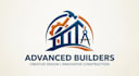 design a strong builder logo