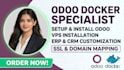 setup, install odoo on vps using docker customize erpnext odoo and CRM systems