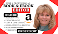professionally proofread, edit, and polish your book, manuscript or novel