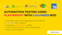 qa automation testing using playwright with cucumber bdd
