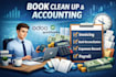 do bookkeeping ,accurate quickbook cleanup